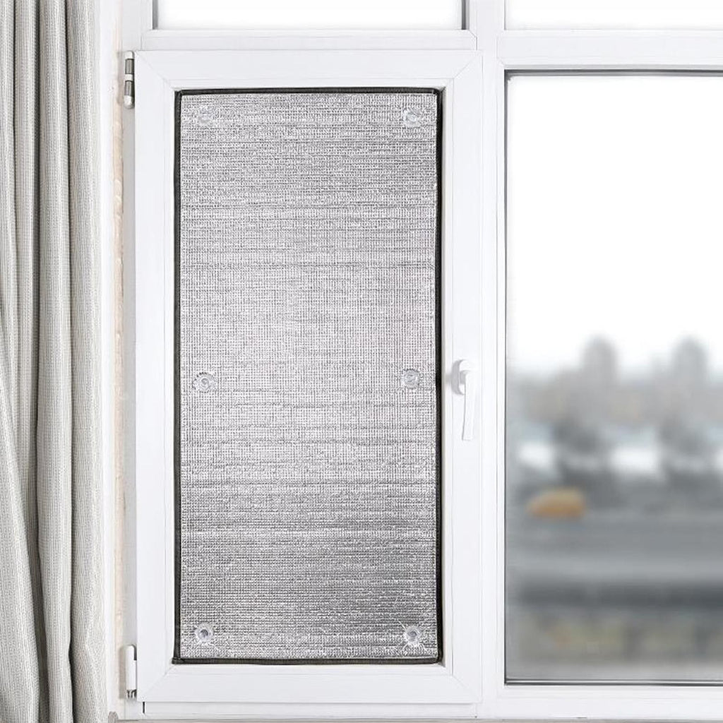 Blackout Window Film Aluminum Foil Insulation Film Heat Reflective Glass Privacy