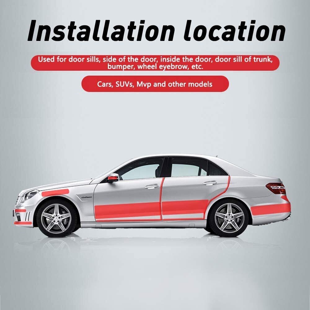 Clear Paint Protection Film Vinyl Wrap Self Adhesive for Car Bike 7CM x 5M UK