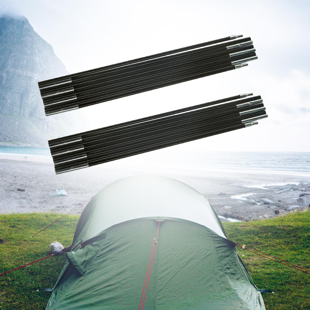 Tent Poles Replacement Poles-2x Telescopic Poles Tent Poles Fiberglass