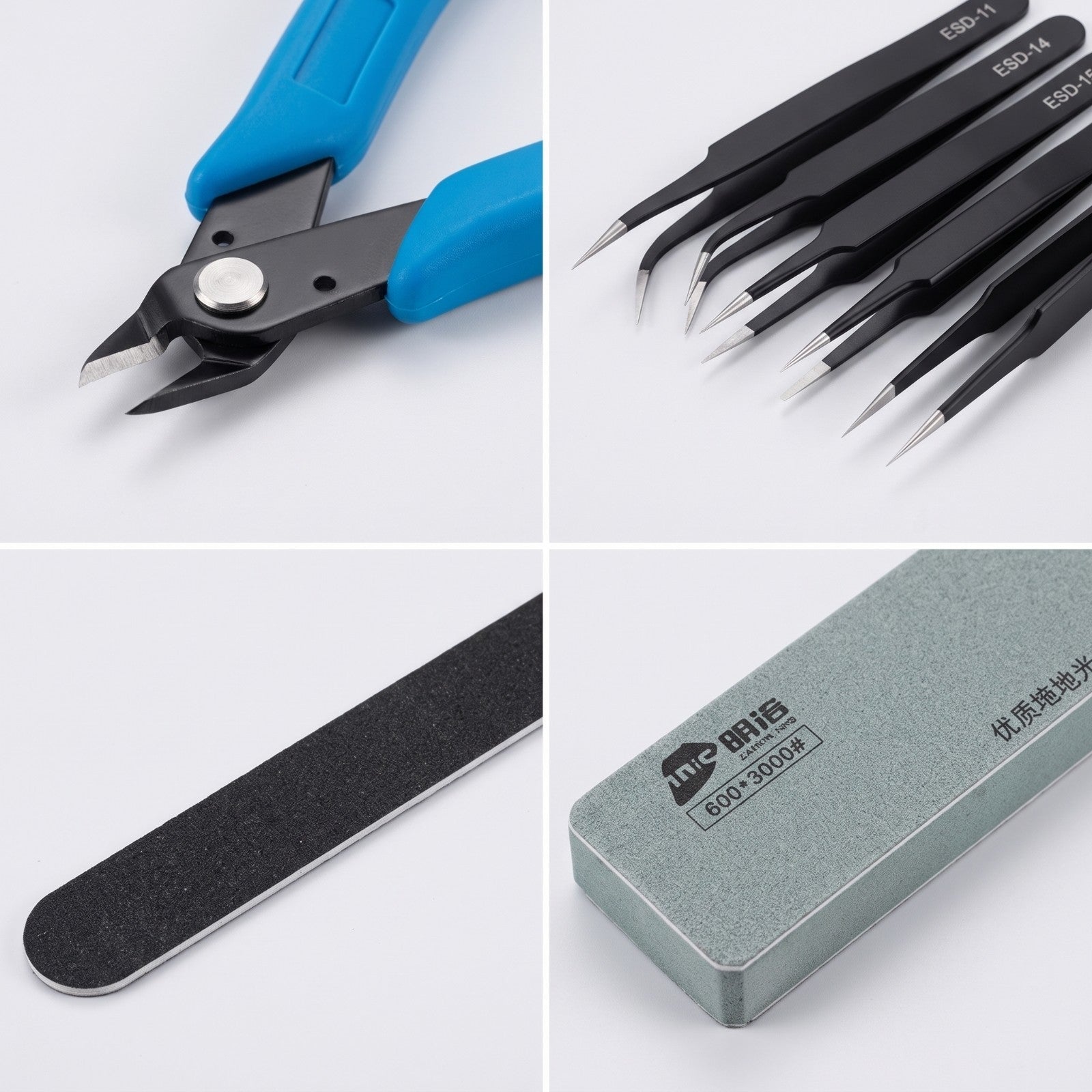 28 Pieces Gundam Tool Kit Portable Model Tools Kit Practical for Workbench