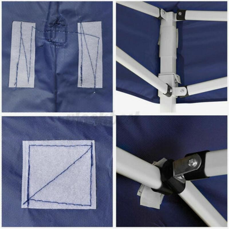 Waterproof Garden BBQ Gazebo Top Cover Roof Replacement Fabric Tent Canopy 2*2m
