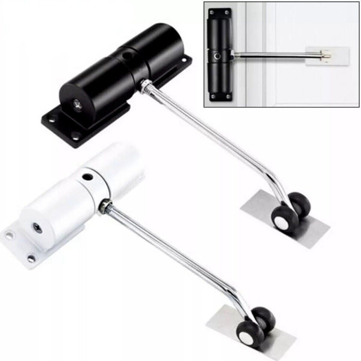 Surface Mounted Door Closer Fire Test Spring Load Gate Closer Adjustable Closing