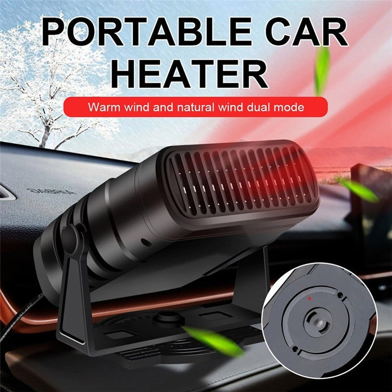 200W Electric Car Heater 24V DC Heating Fan Defogger Defroster Demister Portable