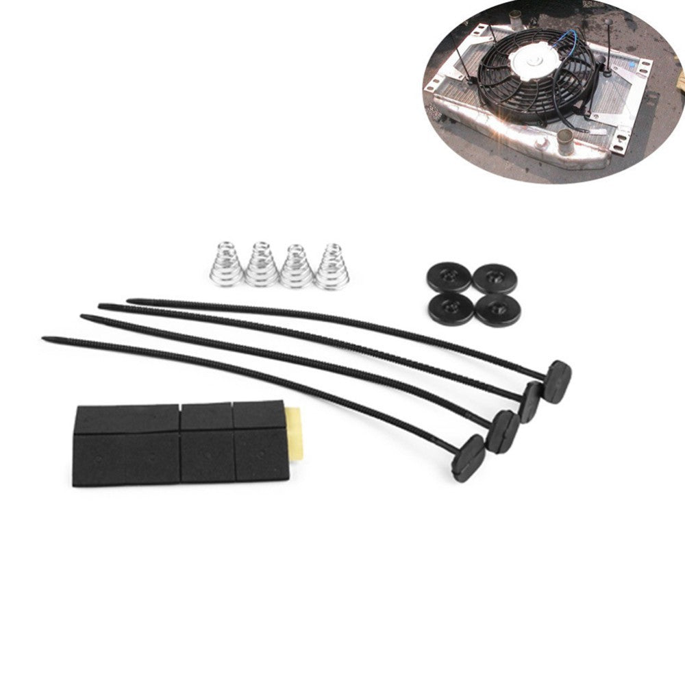 2 Set Fan Mounting Kit Car Fixing Electric Cooling Radiator