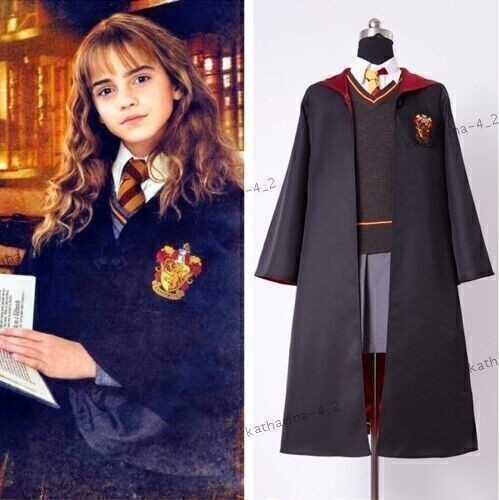 *Karneval Kinder Erwachsene Harry Potter Hermine Granger Gryffindor Uniform.*