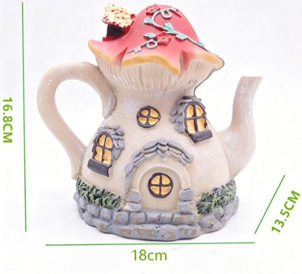 Fairy Tale Mushroom House Micro Landscape Ornaments