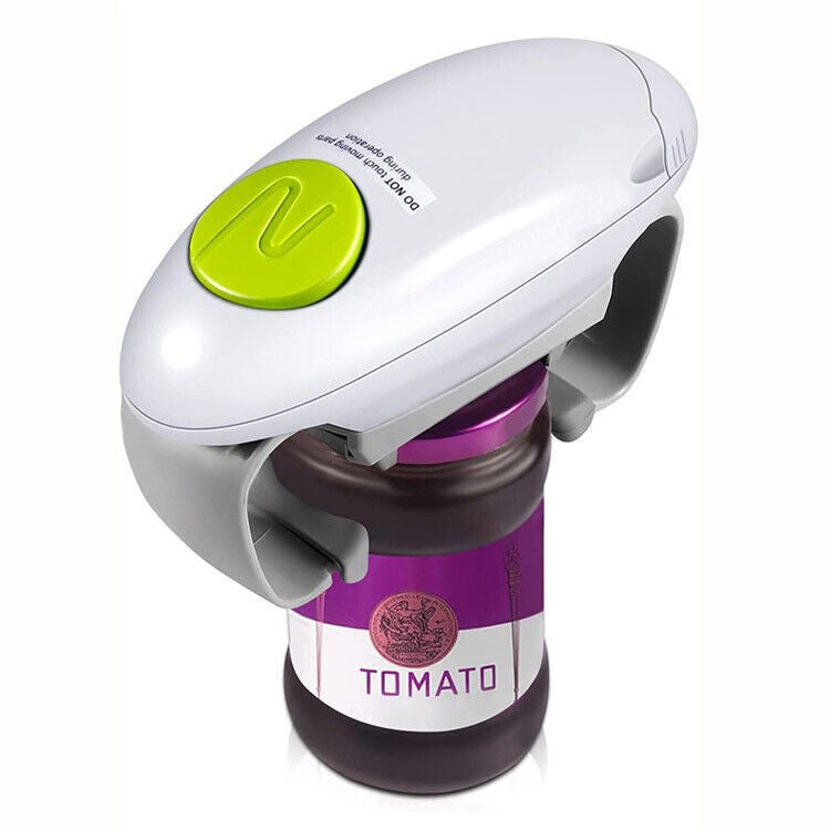 Electric Jar Opener One Touch Automatic Bottle Tin Lid Can Opener Kitchen Gadget