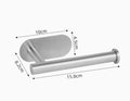 Toilet Roll Holder Dispenser Wall Mounted Stainless Steel Modern Style UK🔥