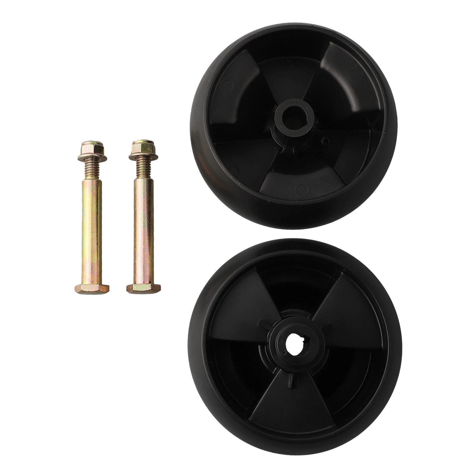 Simple Installation of 5inch Deck Wheels & Axle Bolts for Ride On Mowers