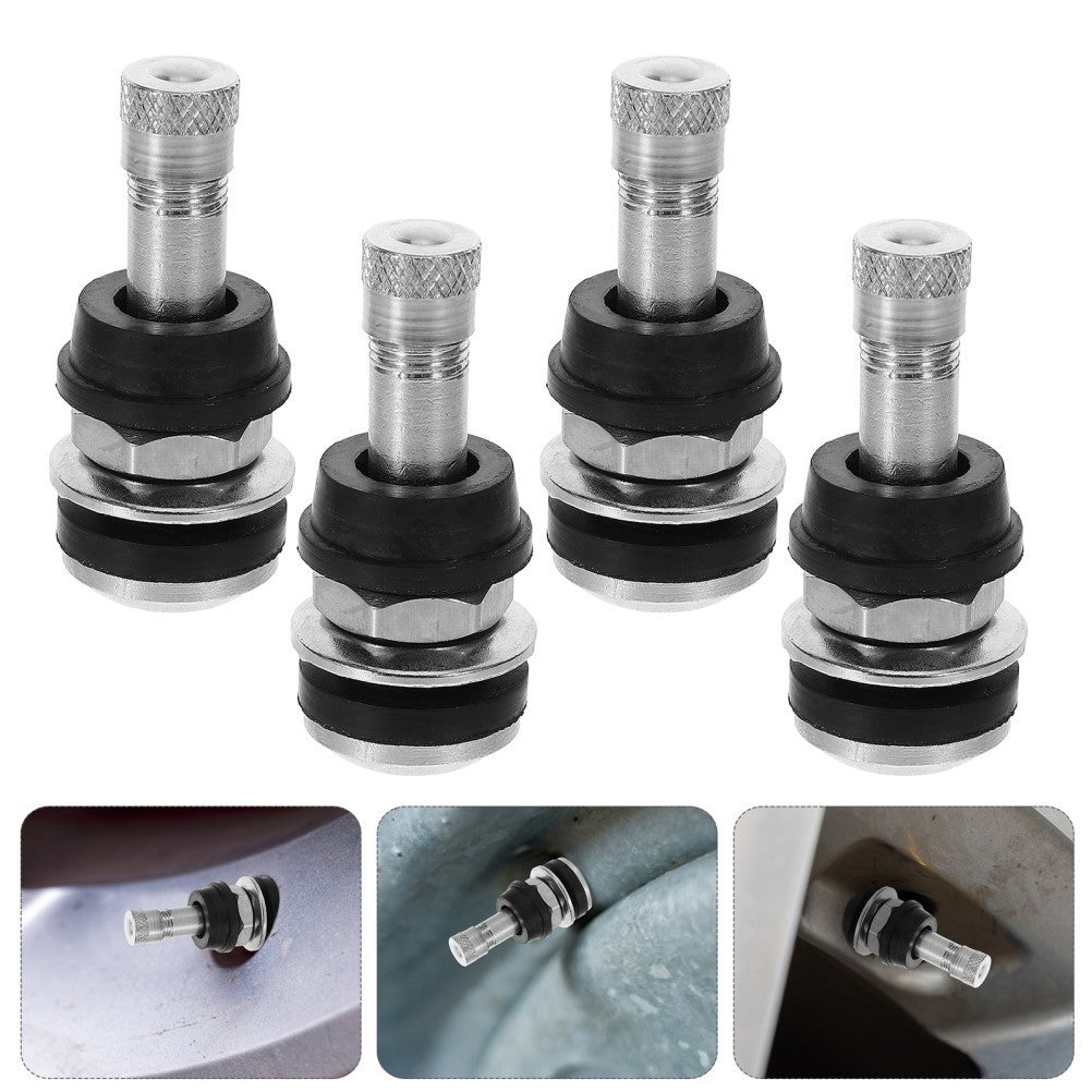4 Pcs Valve Stem for Tubeless Tire Wheel Car Accessories Automobile