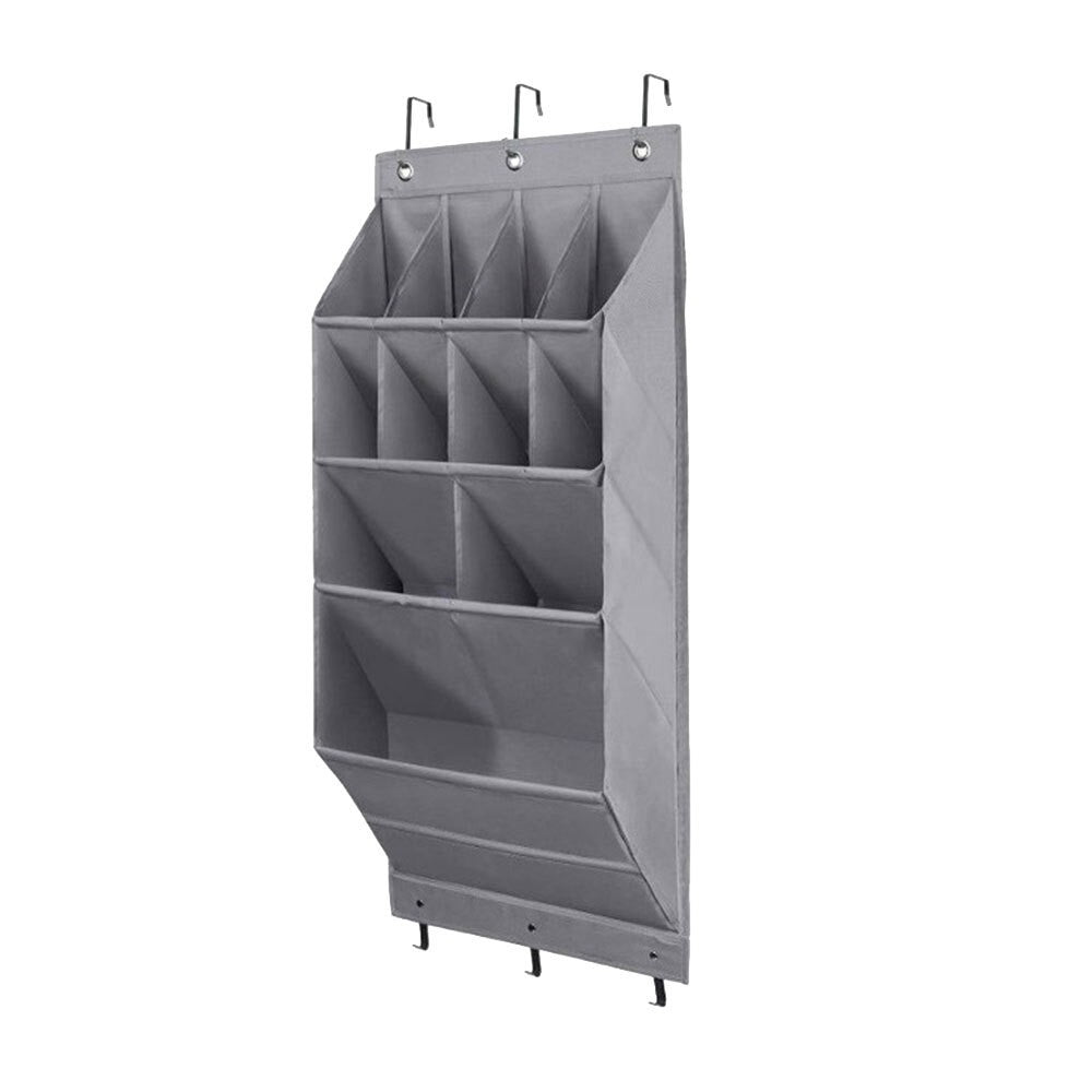 11 Pocket Shoe Holder Organiser Over The Door Hanging Shelf Rack Storage Hook UK