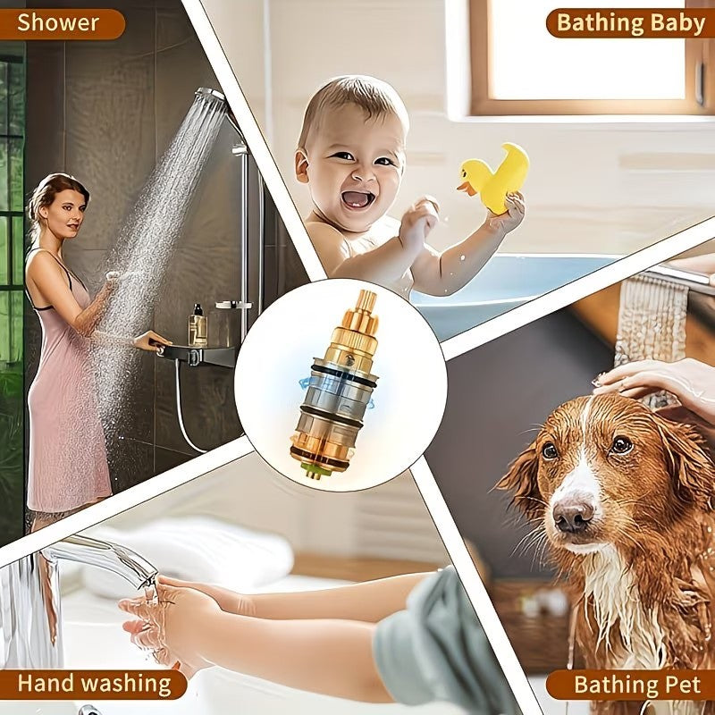Replacement Thermostatic Cartridge Shower Bath Mixer Valve Bar Repair Kits