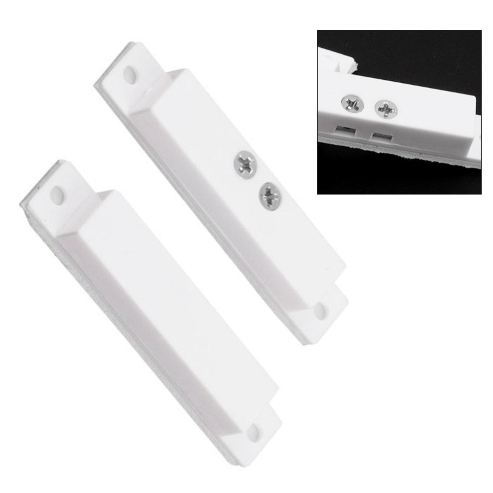 10 Sets Wired Magnetic Reed Switch Door Window Sensors for Security Alarms