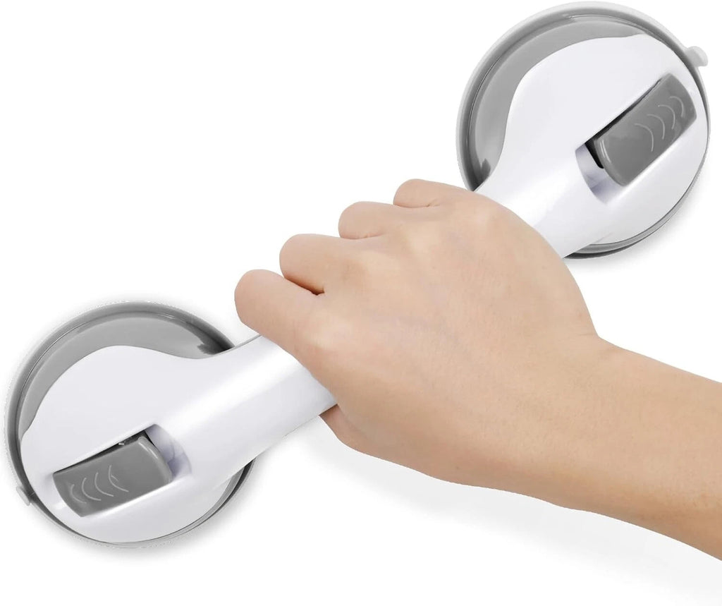 2 Pack Bathroom Suction Grab Rail Bar Handle Disability Shower Safety Support