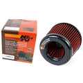 RED K&N 3inch 76mm Super Power Air Filter High Flow Performance Intake Cleaner