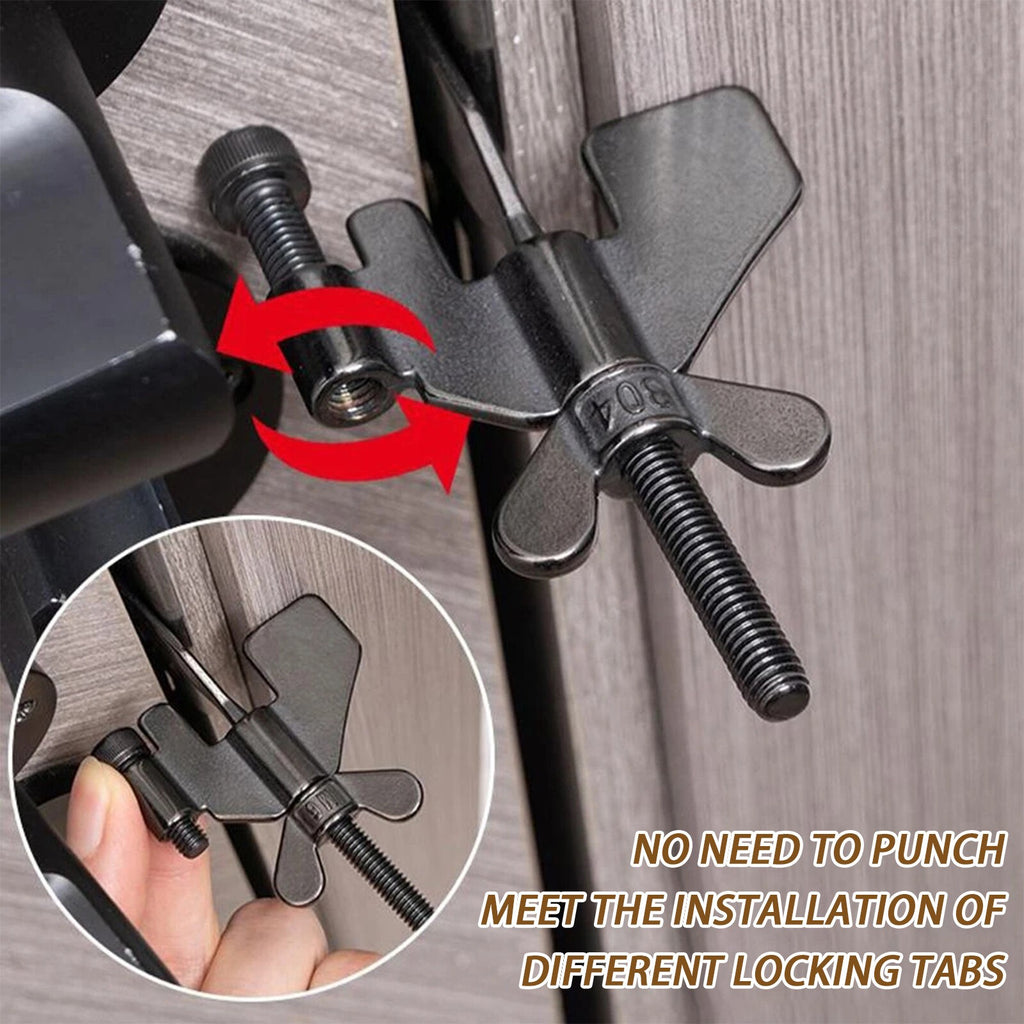 Portable Door Lock Hardware Safety Security Tool Home Hotel Travel