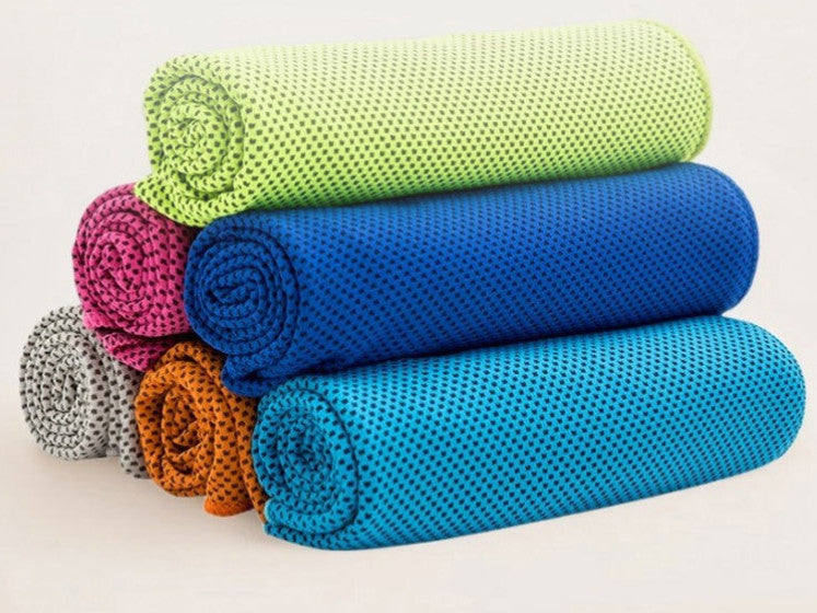 6 Pack Cooling Towels for Neck & Face Microfiber Gym Yoga Sports Sweat Wraps