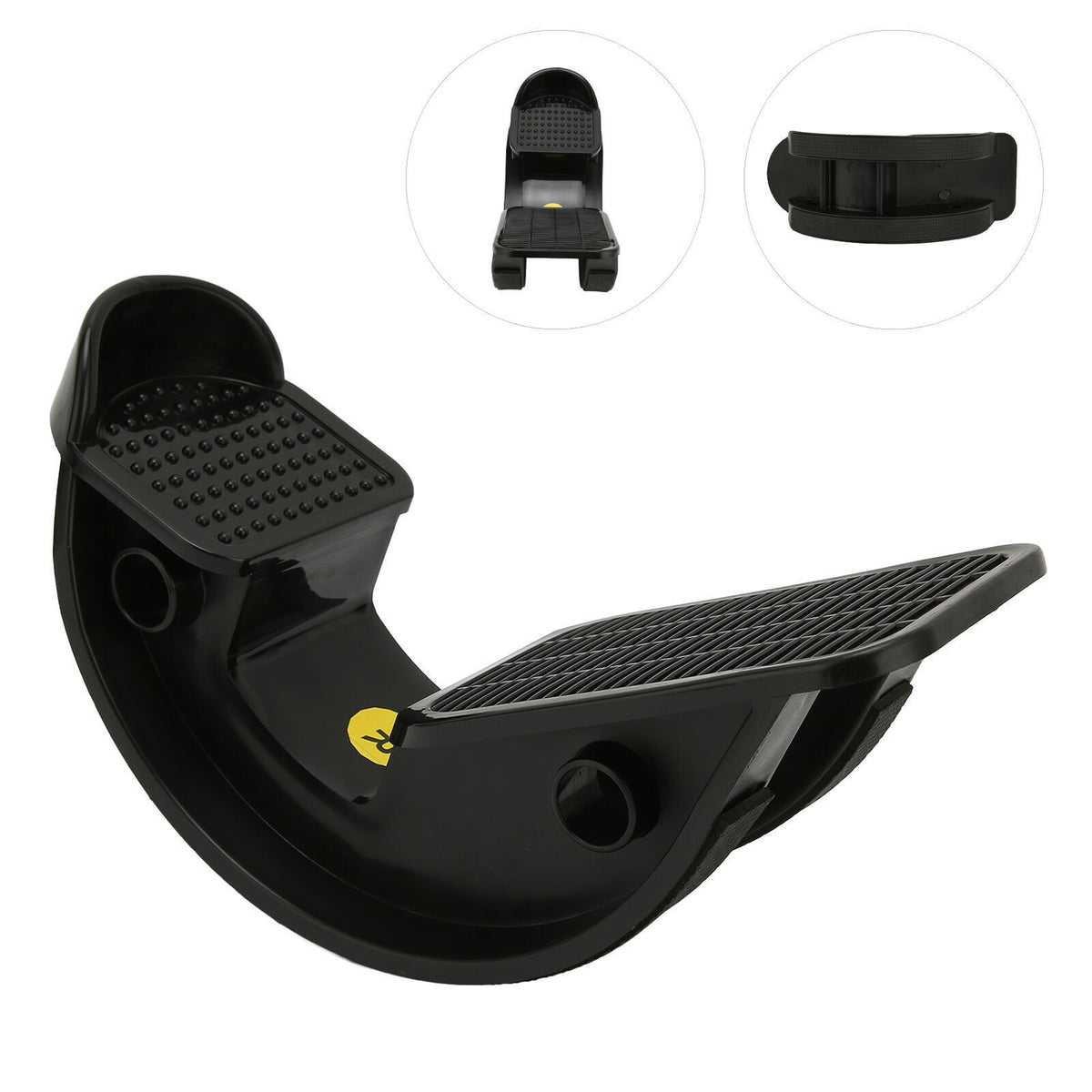 Calf Stretcher Black Ankle Stretch Foot Rocker Achilles Tendon Support UK