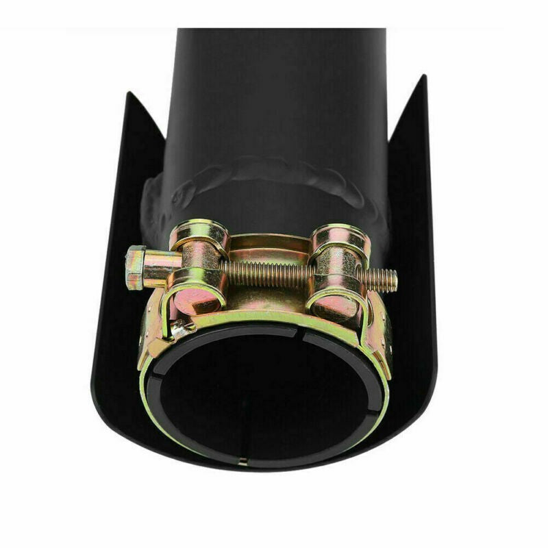 Dual Outlet Motorcycle Exhaust Tip Muffler Tail Pipe Universal 51mm 2"