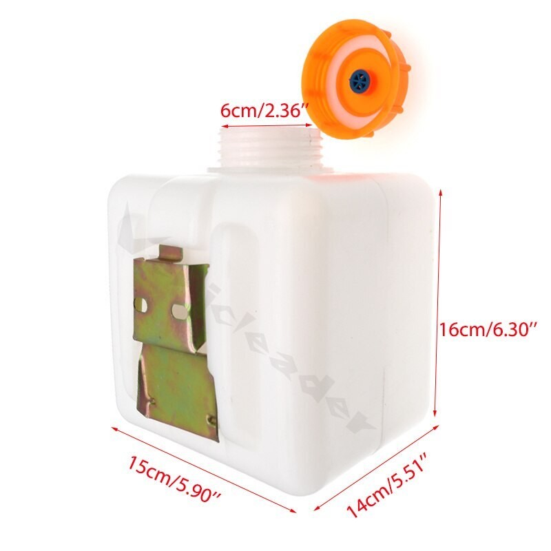 2.5L Plastic Fuel Oil Gasoline Tank For Gasoline Car Air Diesel Parking Heater