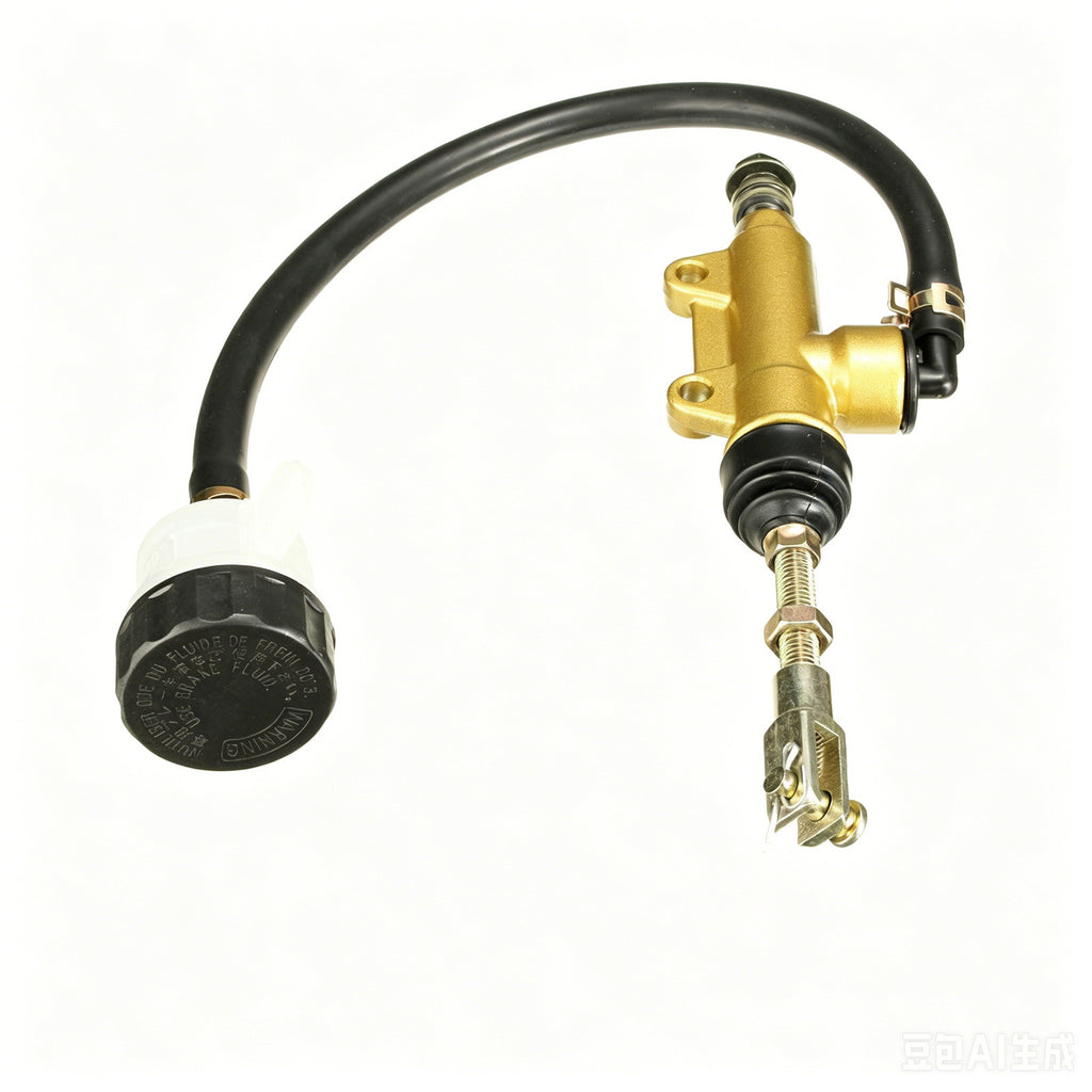 Motorcycle Master Cylinder Rear Foot Brake Hydraulic Pump Reservoir ATV New