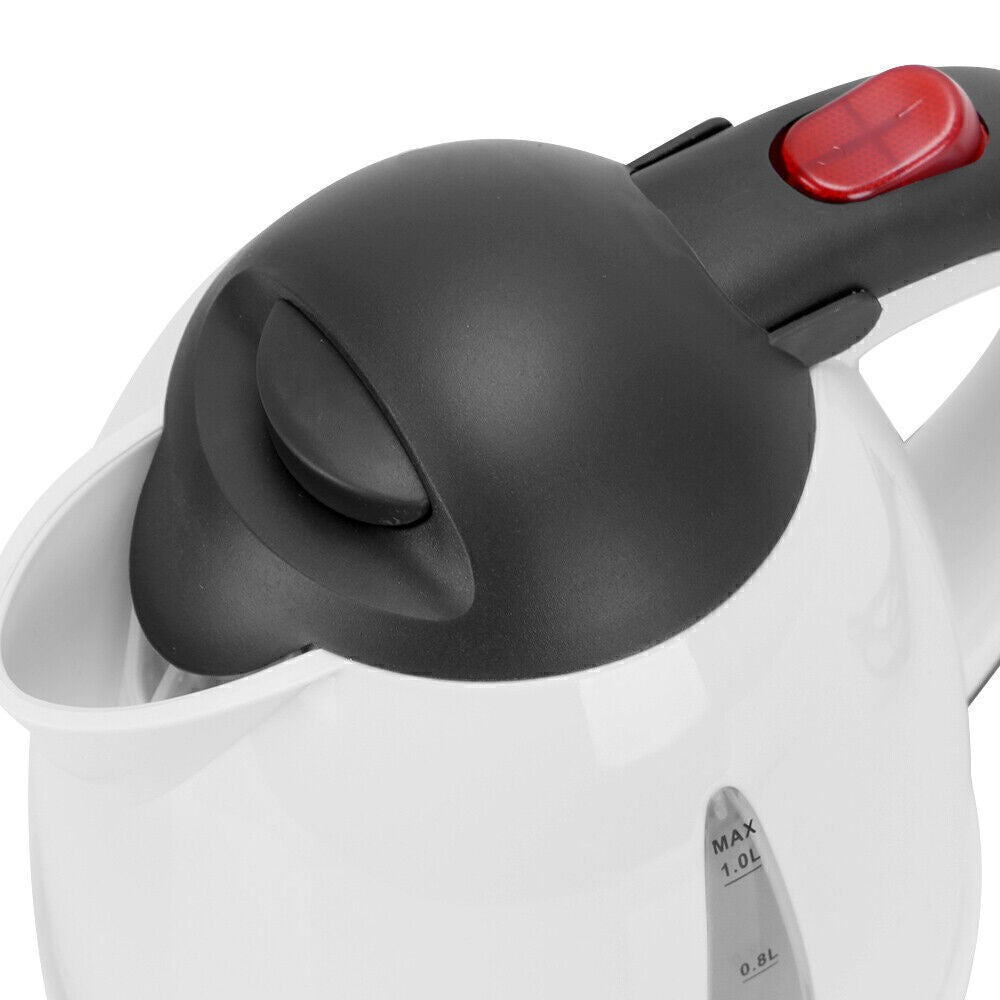 12V ELECTRIC CAR KETTLE TRAVEL CAMPING CARAVAN BOILING WATER SOCKET TEA COFFEE