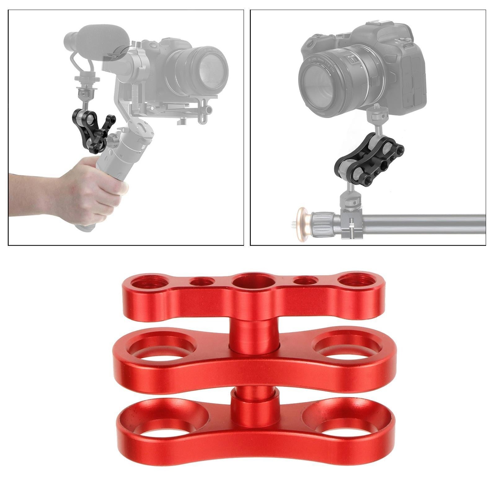 Standard 1" Ball Clamp for Underwater Diving Light Tray System Arms System