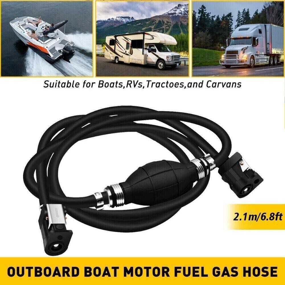 For Mariner Parkson Johnson Motor Outboard Tank Boat Hos^uk| Fuel Marine P4J5
