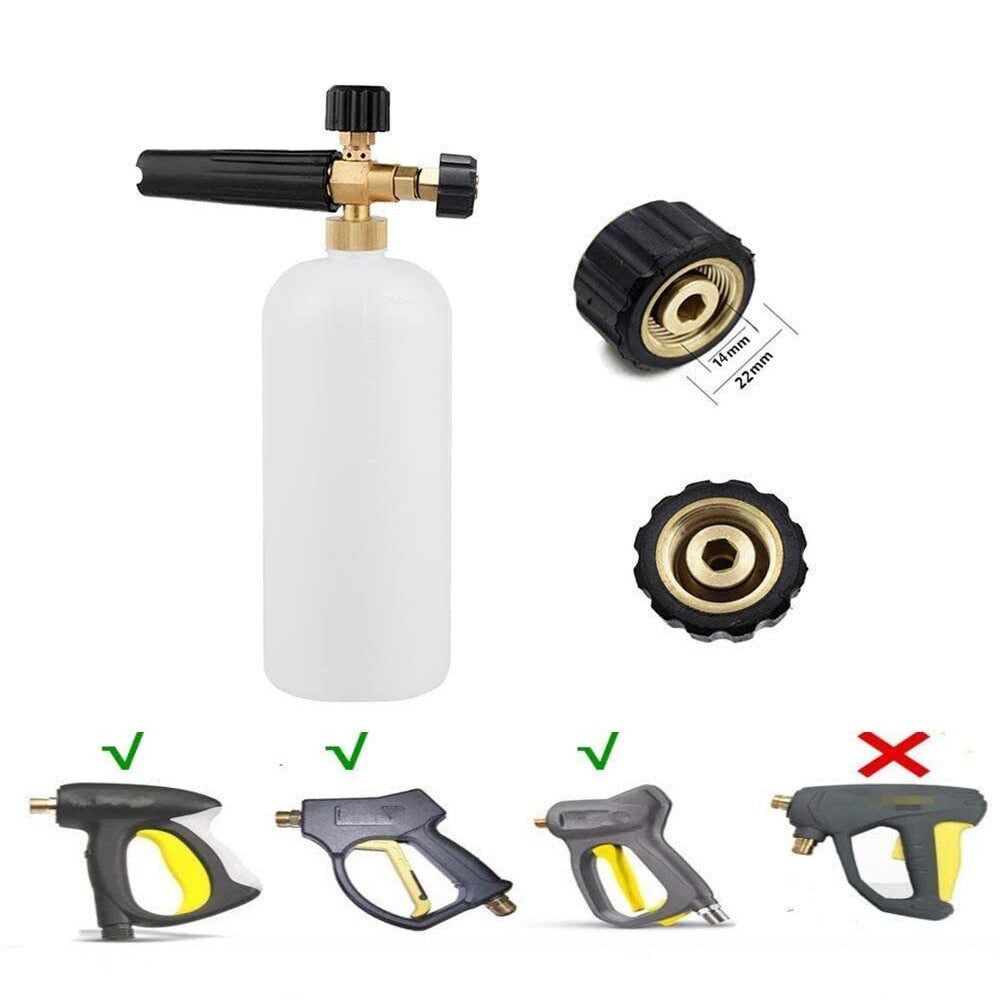 Snow Foam Lance Foam jug fit Karcher HD HDS Pressure Washer Car Washing