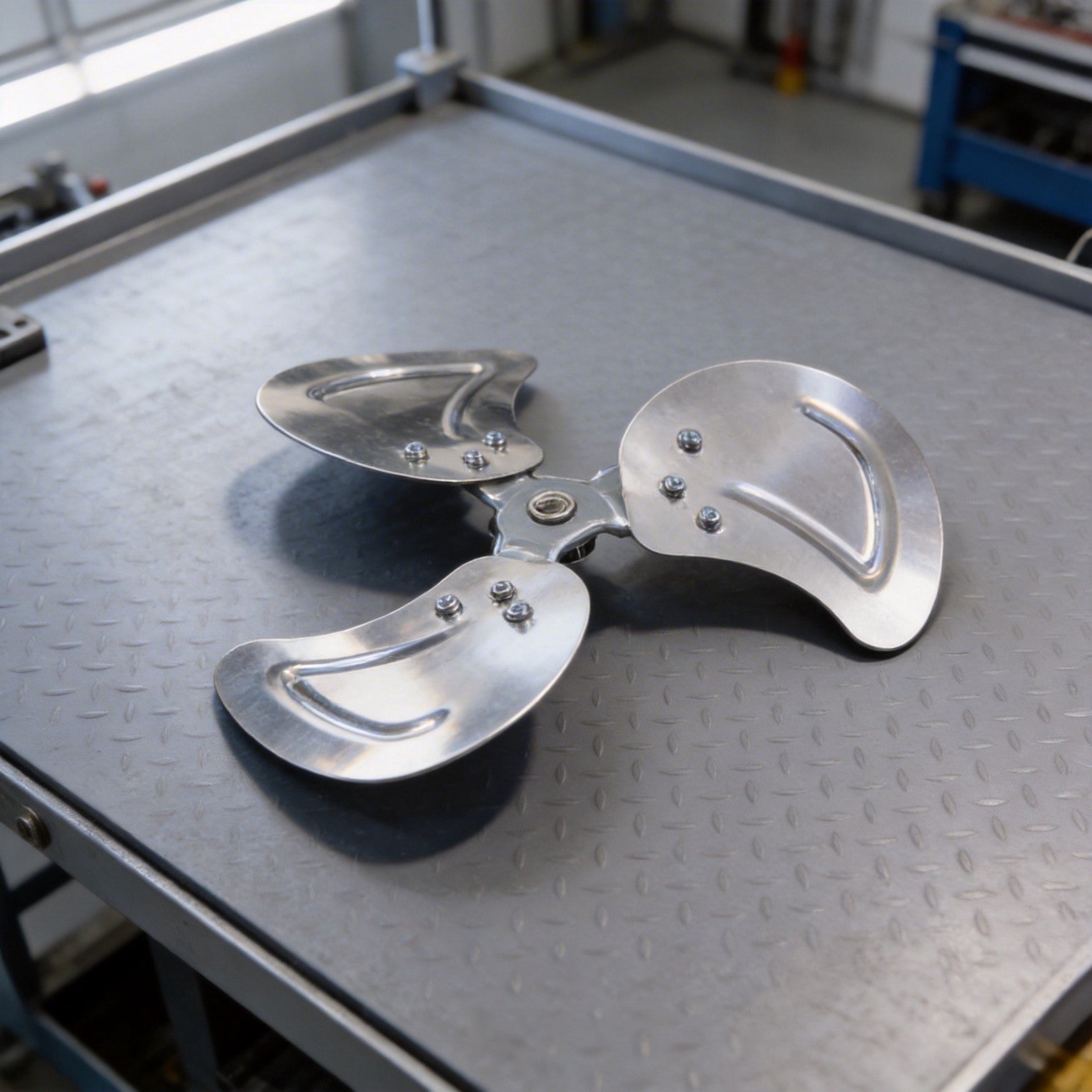Heavy Duty Industrial Floor Fan Blades Crafted from Long Lasting Aluminum Alloy