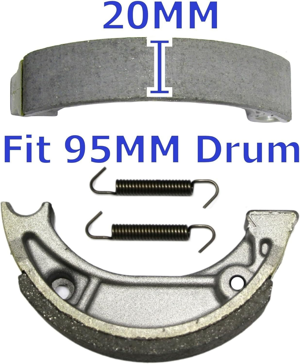 Front Rear Brake Shoes for Honda CRF110F CRF100F CRF 100 110 Brakes Drums