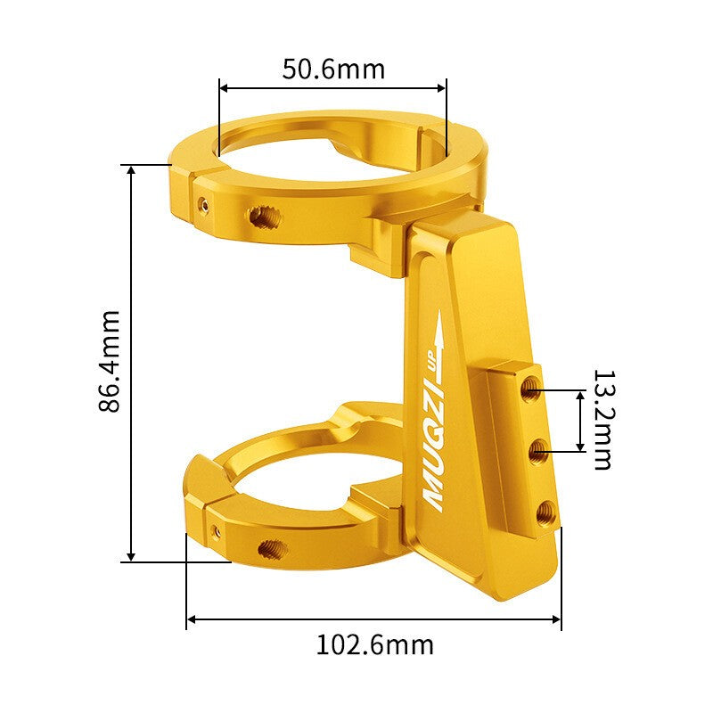 Folding Bike Front Bag Carrier Mount Adapter for Bicycle Front Bag Holder Tool