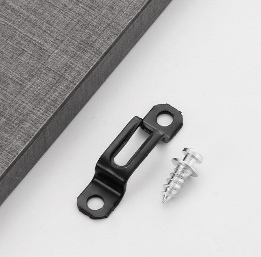*50 Sets* Black Cabinets Invisible Connector Bracket Hidden Cupboard