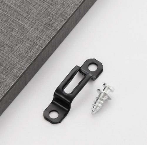 *50 Sets* Black Cabinets Invisible Connector Bracket Hidden Cupboard
