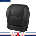 BLACK Fits 2007-2015 Mercedes-Benz C-Class Driver Bottom Seat Cover W204 UK