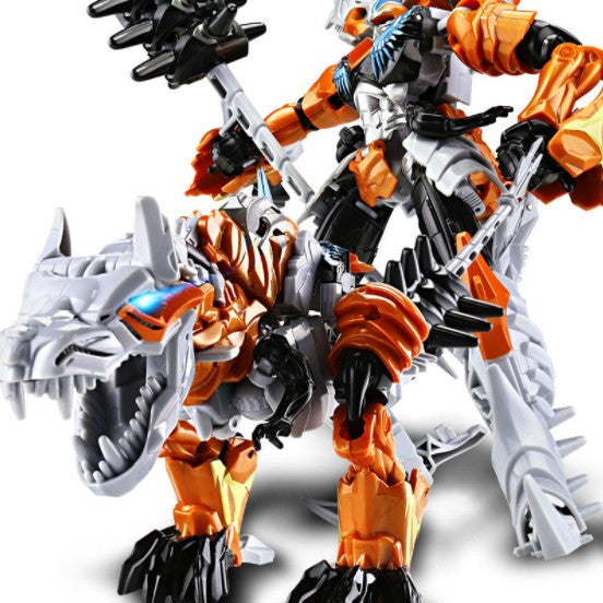 Mechtech Transforming Grimlock Dino Robot Action Figure Boys Children Mecha Toy