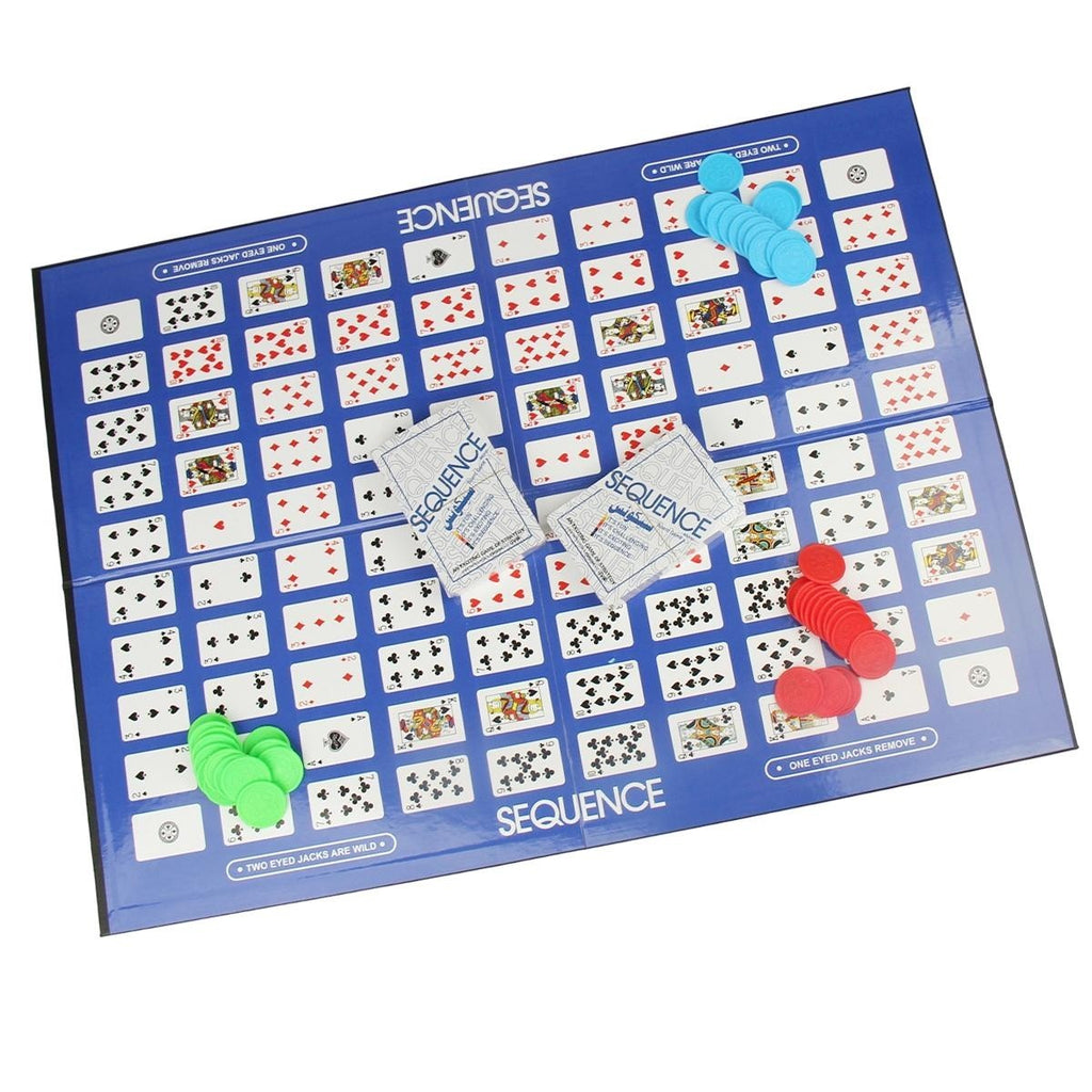 Sequence Goliath Family Fun Board Game Strategy for 2 or More Five In A Row