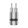 HiFi Audio Rhodium Plated Power Cable Connector EU Schuko AC IEC-C13 Plug