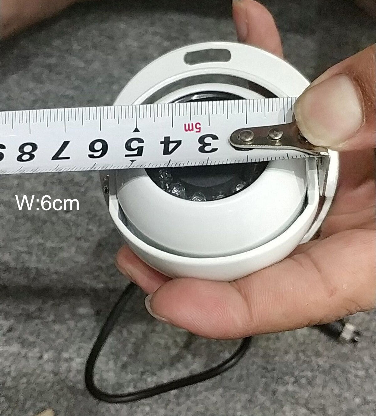 White 4 PIN Heavy Duty Caravan CCD IR Colour Reverse Rear view Camera 12v/24v Rv