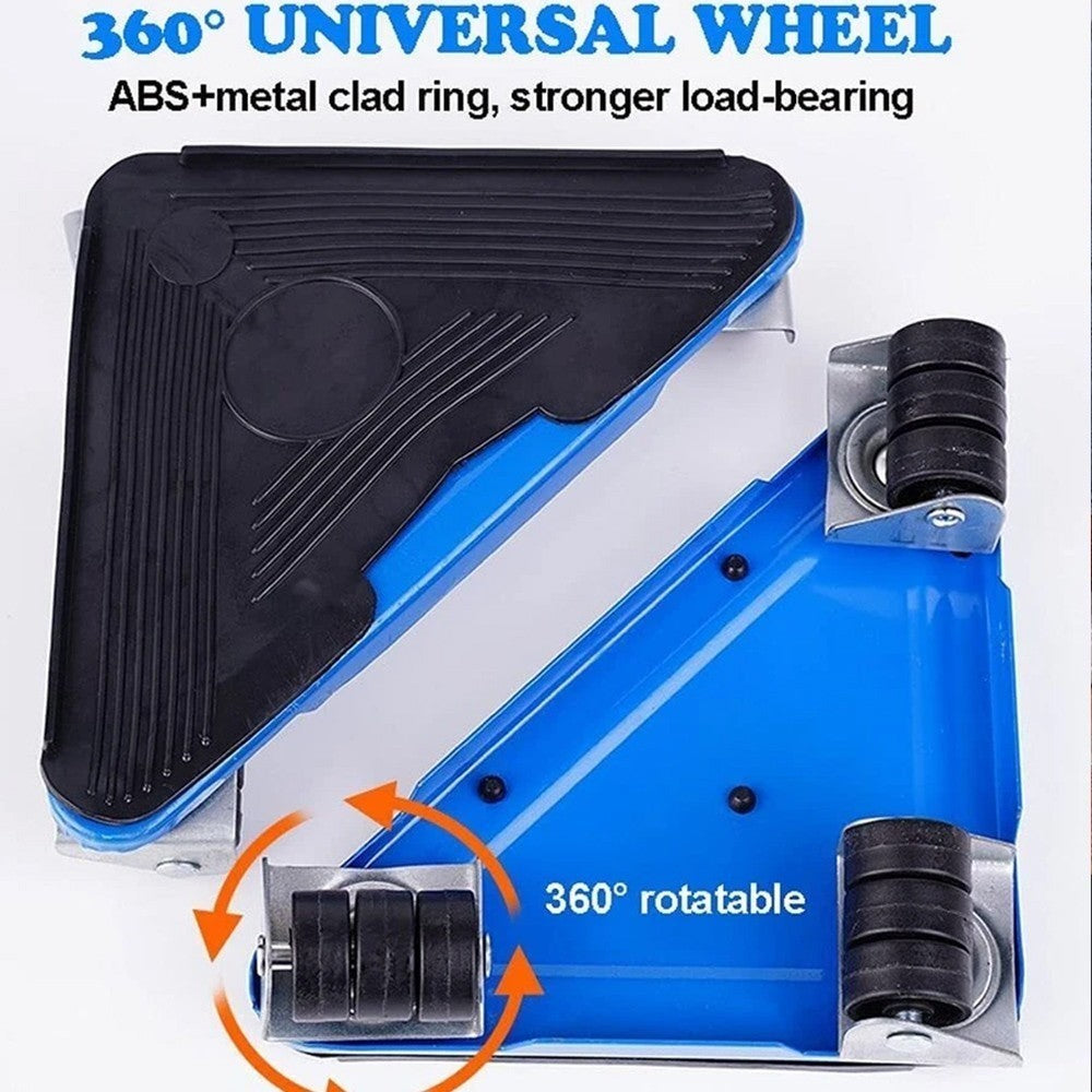Heavy Duty Furniture Shifter Lifter Wheels Moving Slider Mover Removal Set Tool