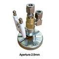 Waste Oil Burner Nozzle Siphon Air Atomizing Spray Nozzle Electrode  0.5-2.0mm.