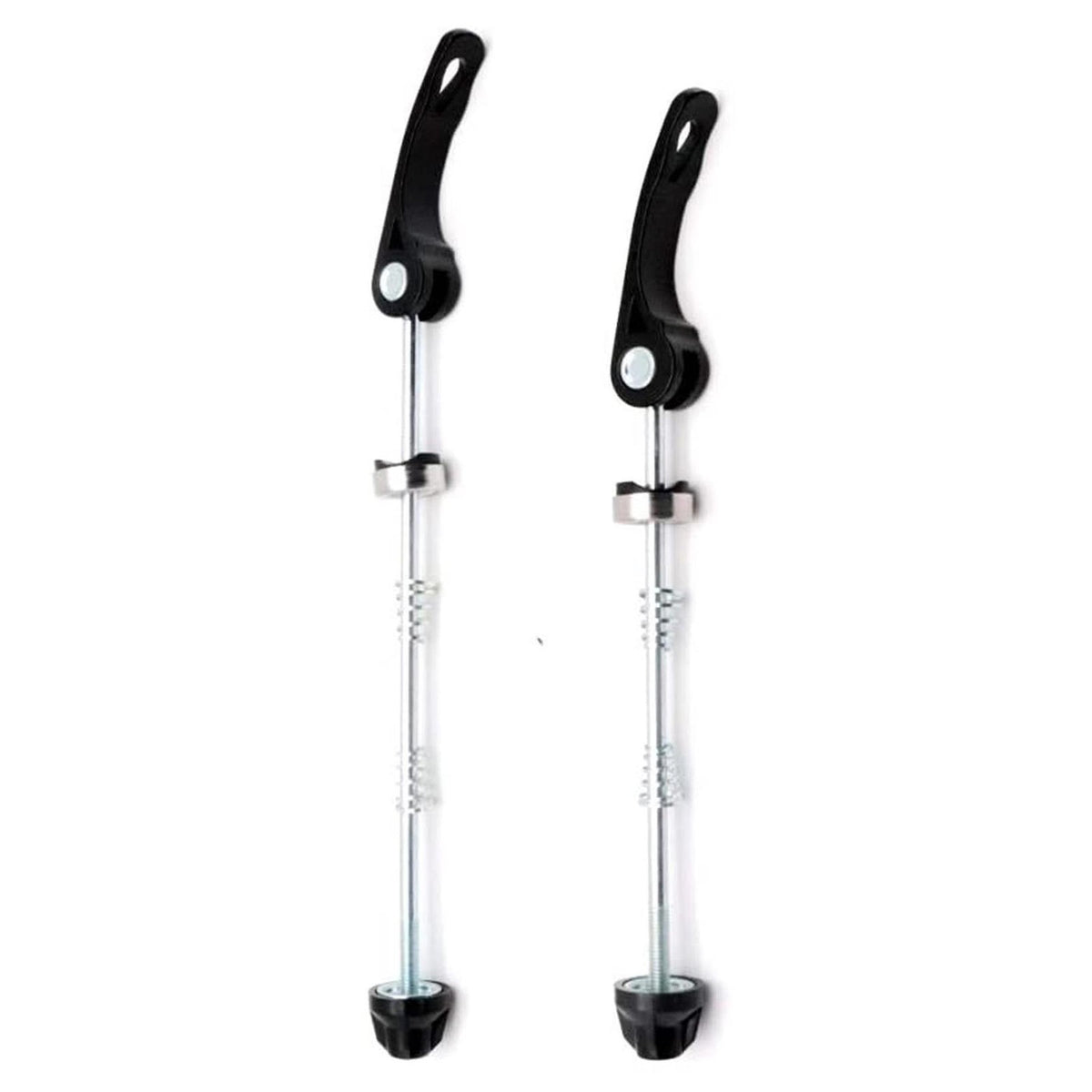 2Pcs Bike Quick Release Wheel Hub Skewers Pair Front and Rear Aluminium
