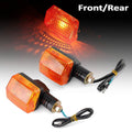 2Pcs Turn Signal Indicator Lights Fit HONDA CB125 CB250 CB500 Twin CB750