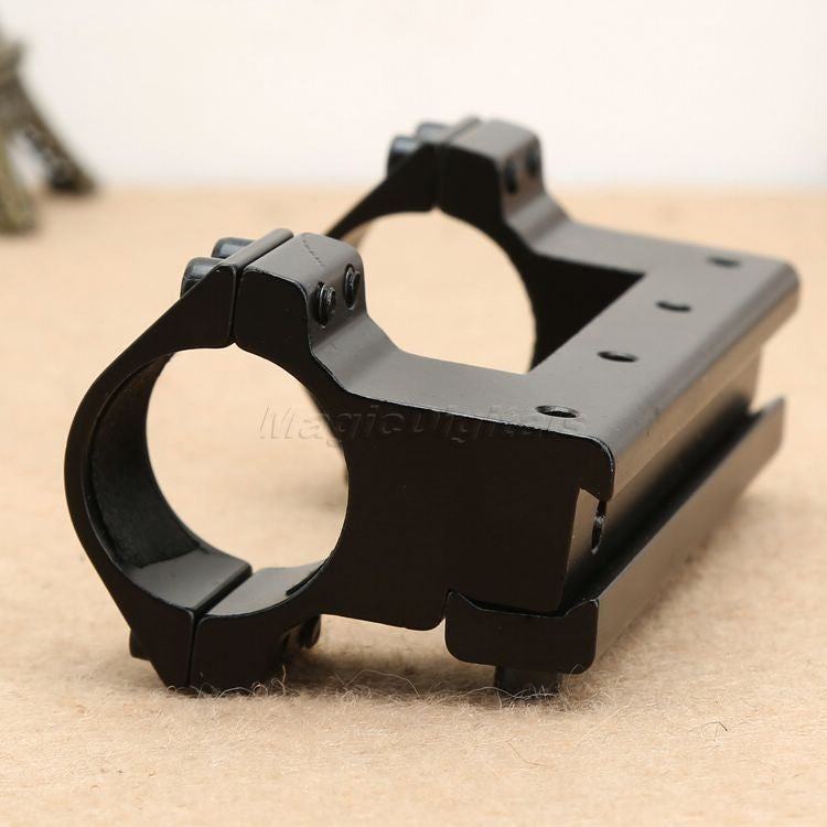 One Piece Rifle Scope Mount  25.4mm 1" High Profile Rings fit 11mm Dovetail Rail