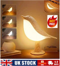 Bird-Shaped Table Lamp 3-Way Dimmable USB Rechargeable With Remote Control