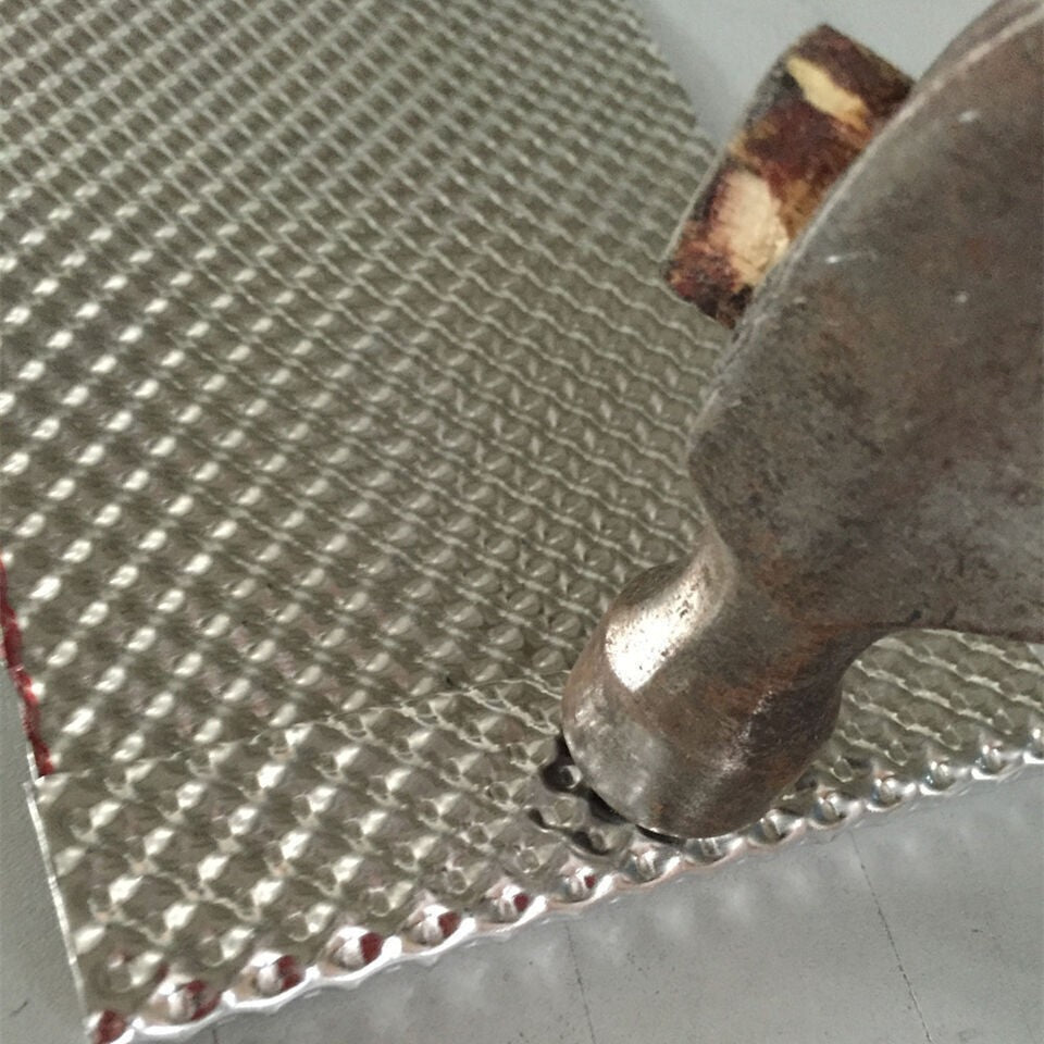 500x700mm Embossed Aluminium Heat Shield Motorsport Rally Sheet Material UK