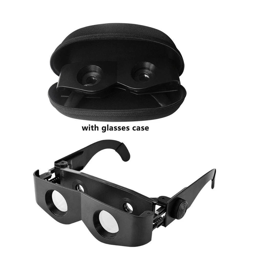 Portable Glasses Telescope Magnifier Binoculars For Fishing/Hiking Binoculars