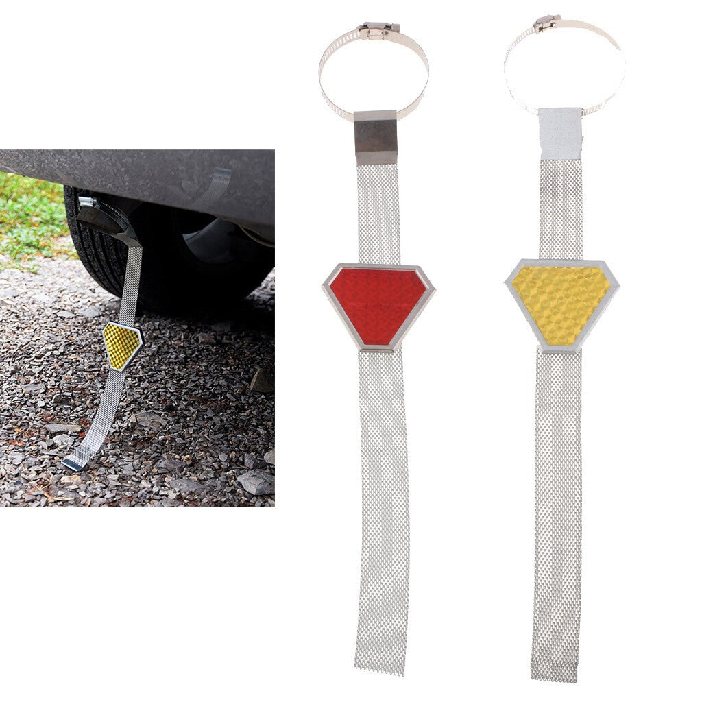 Car Anti-Static Metal Strip Earth Strap  for Kids Long Distance, Pack of 2