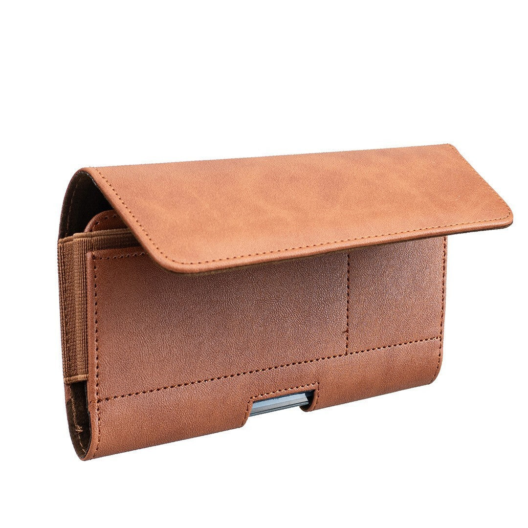 Universal mobile phone belt clip pouch bag wallet purse leather holster case