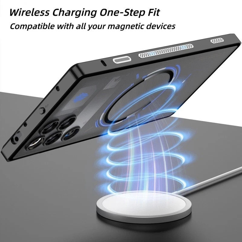 Magnetic Metal Bumper  For ZTE RedMagic 11S 11 Pro+ / Pro